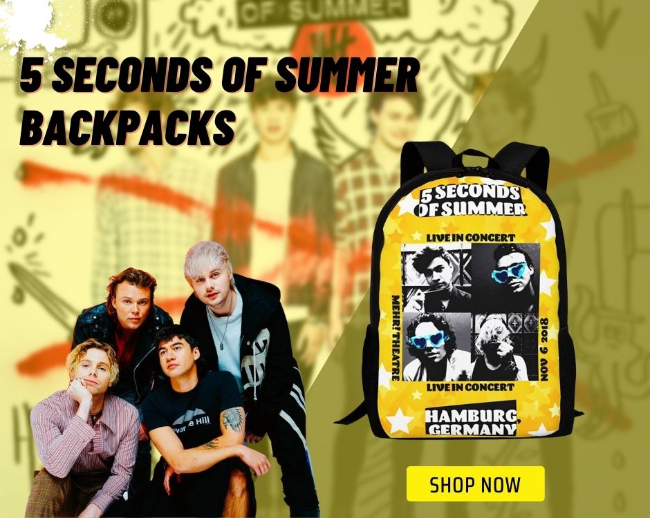 5 Seconds of Summer Backpacks - 5 Seconds of Summer Shop