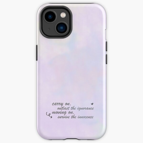 5 seconds of summer 'carry on' lyrics iPhone Tough Case RB1512 product Offical 5sos Merch