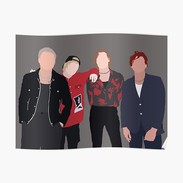 5 Seconds of Summer Poster RB1512 product Offical 5sos Merch