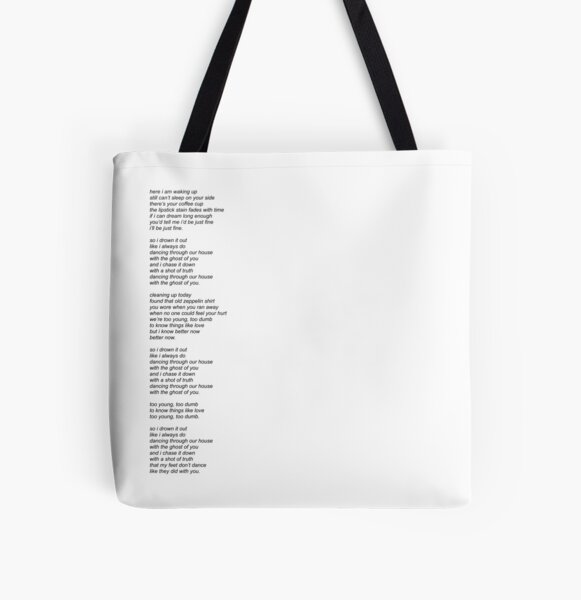 Ghost of You 5SOS All Over Print Tote Bag RB1512 product Offical 5sos Merch