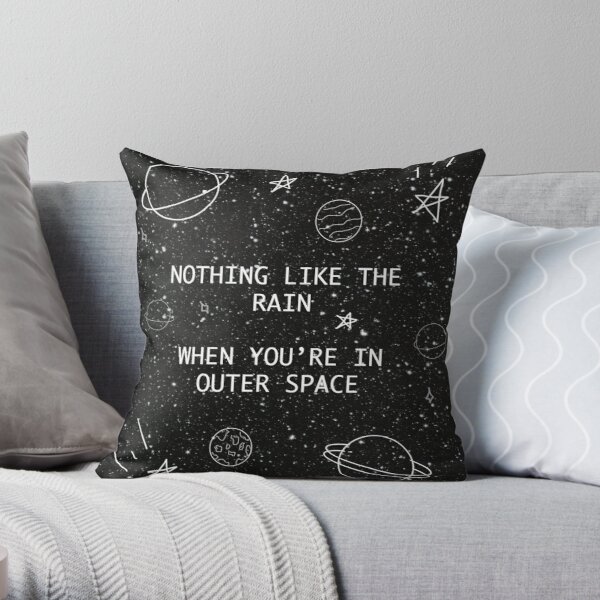 5SOS 5 Seconds of Summer Outer Space Lyric Doodle Throw Pillow RB1512 product Offical 5sos Merch