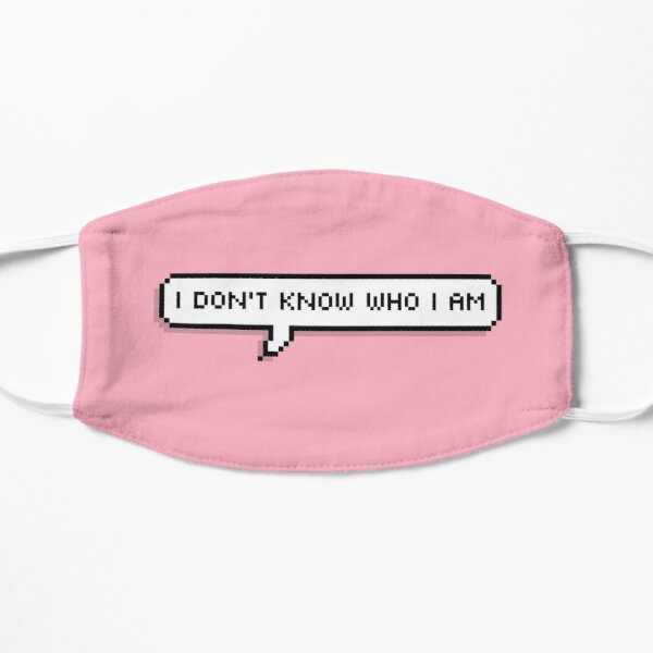 I don't know who I am 5sos Flat Mask RB1512 product Offical 5sos Merch